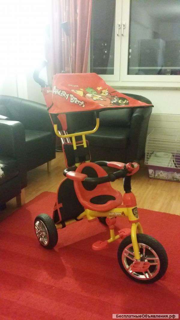Новый трехколесный велосипед Navigator Lexus Trike Angry Birds