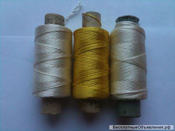 Нитки ГАРУС вискозные швейные прочные (обувные/вышивальные) 280 50м