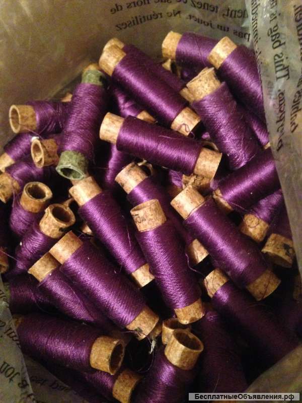 Нитки ГАРУС вискозные швейные прочные (обувные/вышивальные) 280 50м