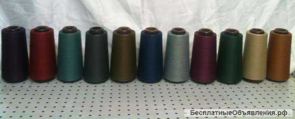 Нитки ГАРУС вискозные швейные прочные (обувные/вышивальные) 280 50м