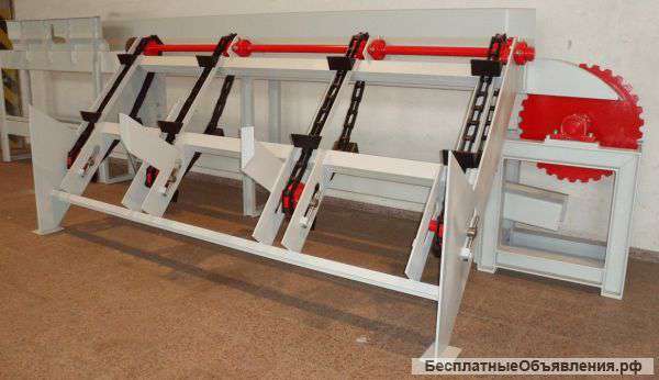 Линия сортировки бревен