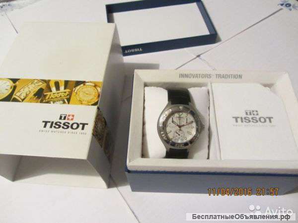 Кварцевый хронограф Tissot s462/562