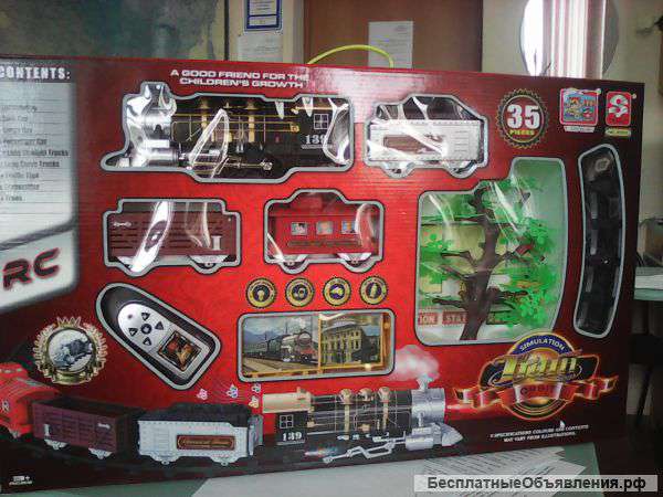 Поезд детский на пульте