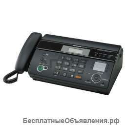 Факс - Panasonic KX-FT982 черный+ бумага