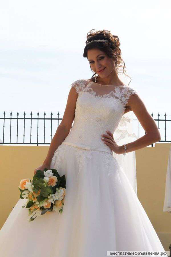 Шикарное свадебное платье