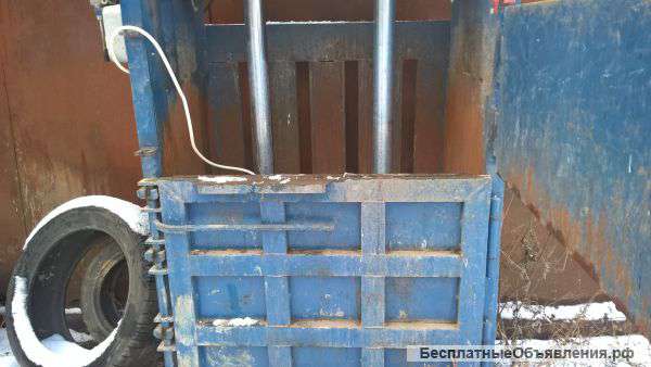 Пресс пакетировочный ПГП-25 для прессовки бутылок,банок, картона