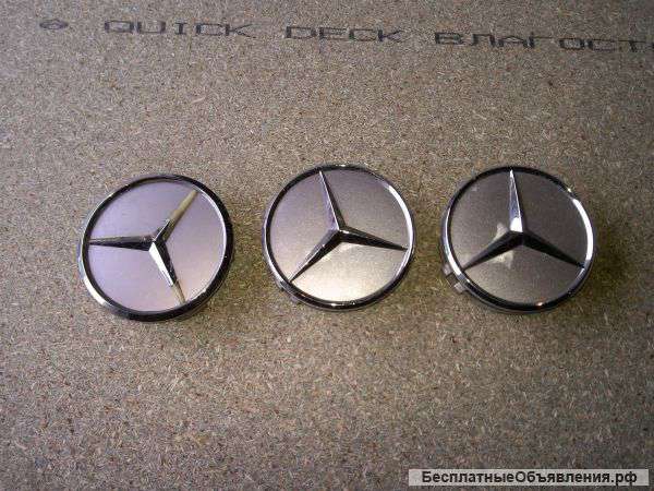 Колпачки дисков для mercedes