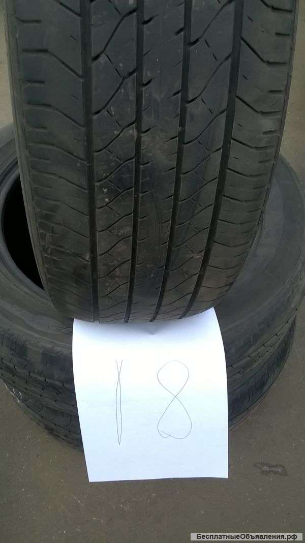 Б/У летние шины DUNLOP 235/55R18