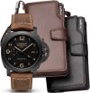 Клатч + элитные часы luminor panerai