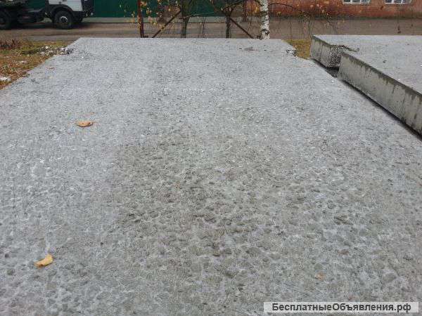 От производителя дорожные плиты 3000x1750 и 6000x2