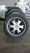 Литые диски Antera 361 P с шинами Michelin Latitud