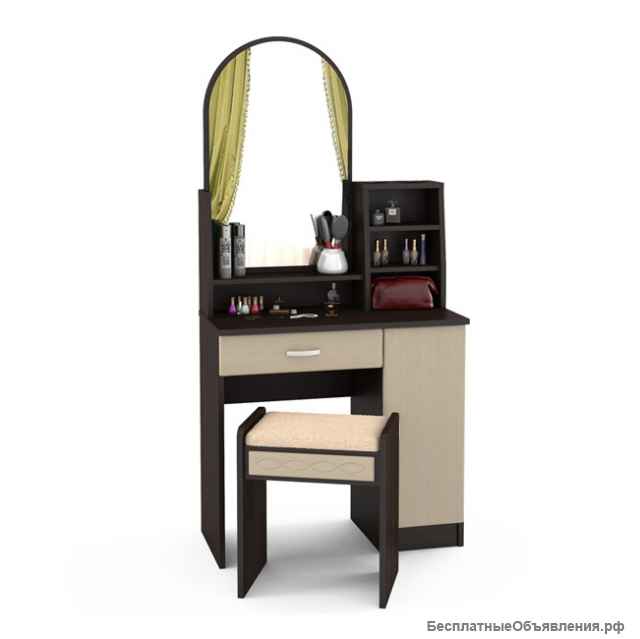 Стол туалетный с зеркалом "Надежда М 09" (новый)