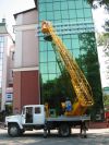 Услуги автовышки 18м,22м,28м,45м