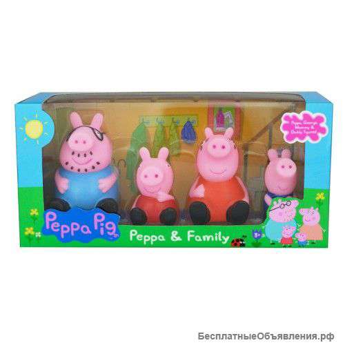 Свинка Пеппа вся семья Peppa Pig