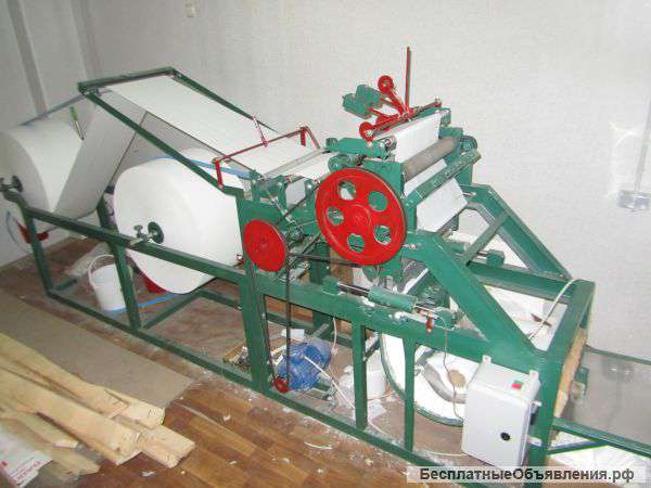 Станок для производство салфеток в коробках