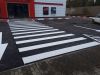 Разметка дорожная, нанесение разметки