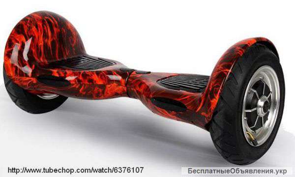 Минисигвей Гирoскутер SmartWay U8+BT Muzik. Надувные шины 10″+сумка
