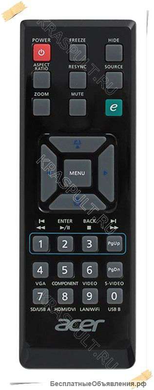 Пульт acer RC-281RR-190 б/у