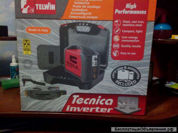 Сварочный инвертор Telwin Tecnica 171/S