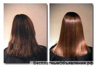 Кератиновое выпрямление