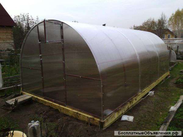 Теплица из поликарбоната