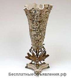 Каминная ваза фарфор Цветок В 31
