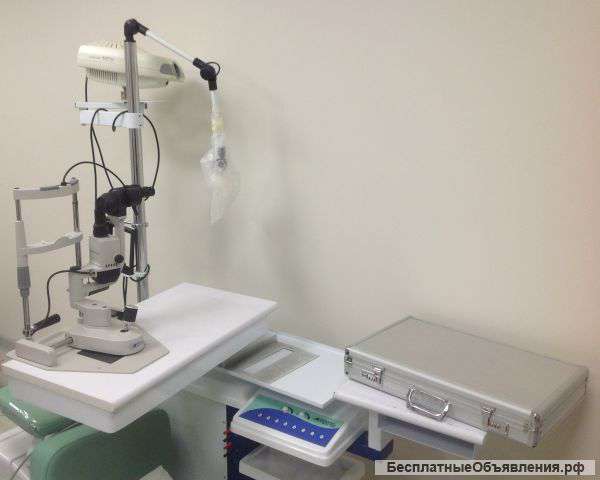 Офтальмологическое раб установку