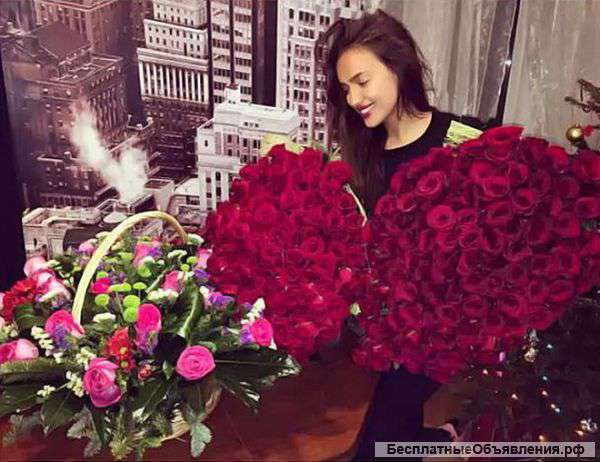 101 роза в Зеленограде дешево