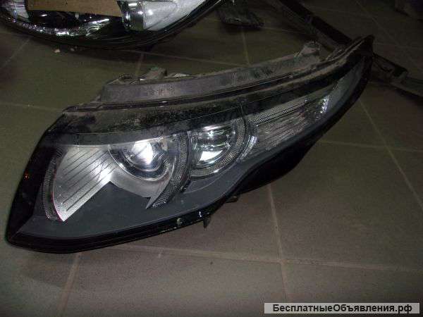Передняя левая фара на land rover range rover evoque