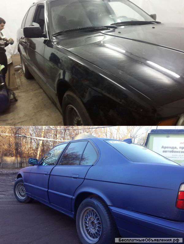 Покраска автомобиля жидкой резиной Plasti dip