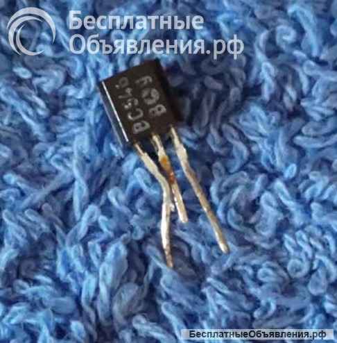 BC546B Amplifier Transistors Motorola, TO-92 NPN 0.625W 65V 0.1А hfe: 200 300MHz оригинальный НОВЫЙ