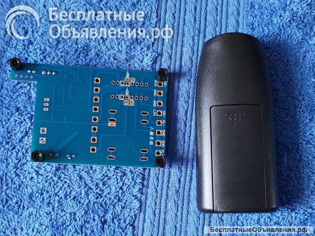 Плата управления громкостью с пультом ДУ (без ALPS потенциометра с мотором) оригинальная НОВАЯ