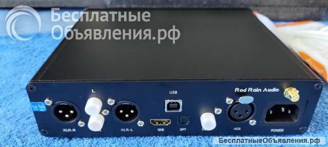 ЦАП DAC Rod Rain Audio DA68 ES9068AS ver.6 QCC5125 Bluetooth LDAC DSD512 PCM384 НОВЫЙ