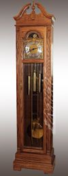 Механические часы с боем Hermle Германия, 010701-I90451