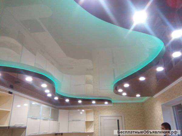 Натяжные потолки