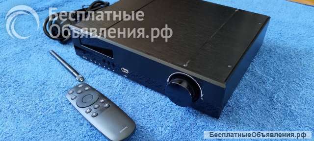 Усилитель BRZHIFI X21 Upgrade Version HIFI Black 2.1 2хTPA3255, U-диск, HD Bluetooth LDAC НОВЫЙ