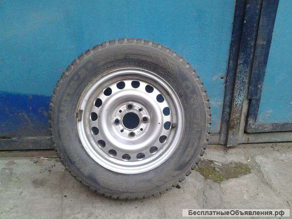 Зимнюю резину б/у: 175/70/13