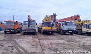 Требуется автокрановщик