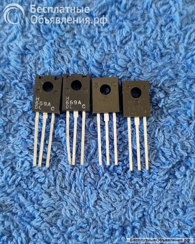 H669A C(H669 A C), TO126ML, NPN, 20W, 160V, 1,5A, 140MHz, Транзистор оригинальный НОВЫЙ