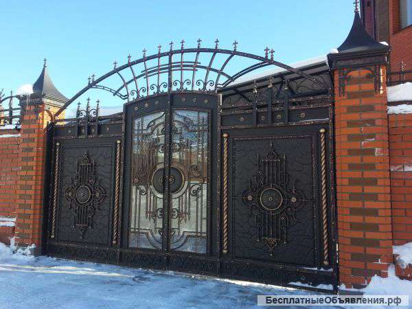 Сталь-Проект Ворота Навесы Заборы Лестницы