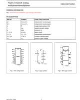 74HCT4053D 4053 HT4053 74HCT4053PW Мультиплексор аналоговый КМОП TSSOP16 Philips оригинальный