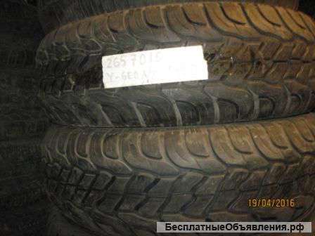 Шины 265/70 R16 "Yokohama Geolandar" 2шт б/у