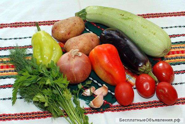 Овощи и мясо оптом