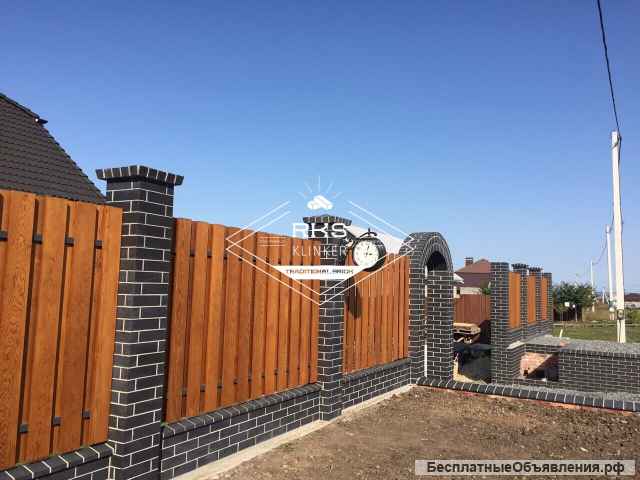 Новинка от RKS-Klinker Кирпичные колпаки на столбы забора RKS-Klinker