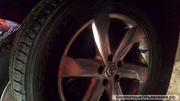 Колеса на Ниссан 235/65-18 pirelli летние
