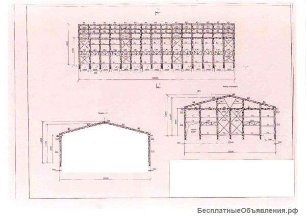 Металлоконструкция (укрытие тентовое)