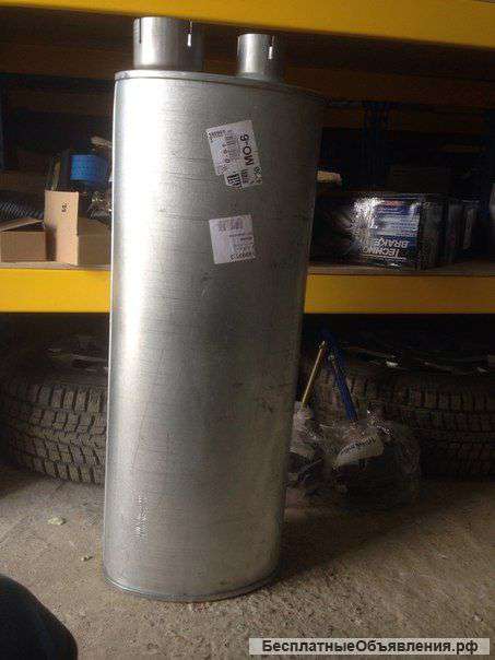 Средний глушитель выхлопных газов на MAN L2000