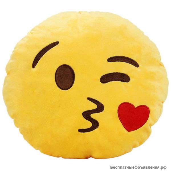 Подушка смайлик ( подушка emoji)