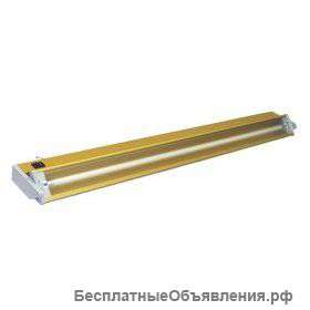 Светильник люминесцентный поворотный "золото матовое" L=775mm