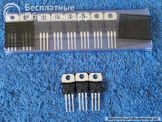 BDW93C, ST STMicroelectronics, NPN, 80W, 100V, 12A, 20MHz, (hfe): >15000, TO-220 оригинальный НОВЫЙ